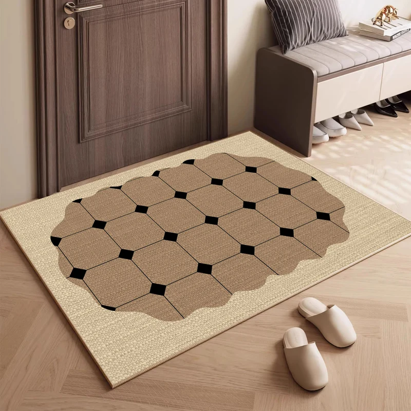 Geometrisches Muster Eingangsbereich matte