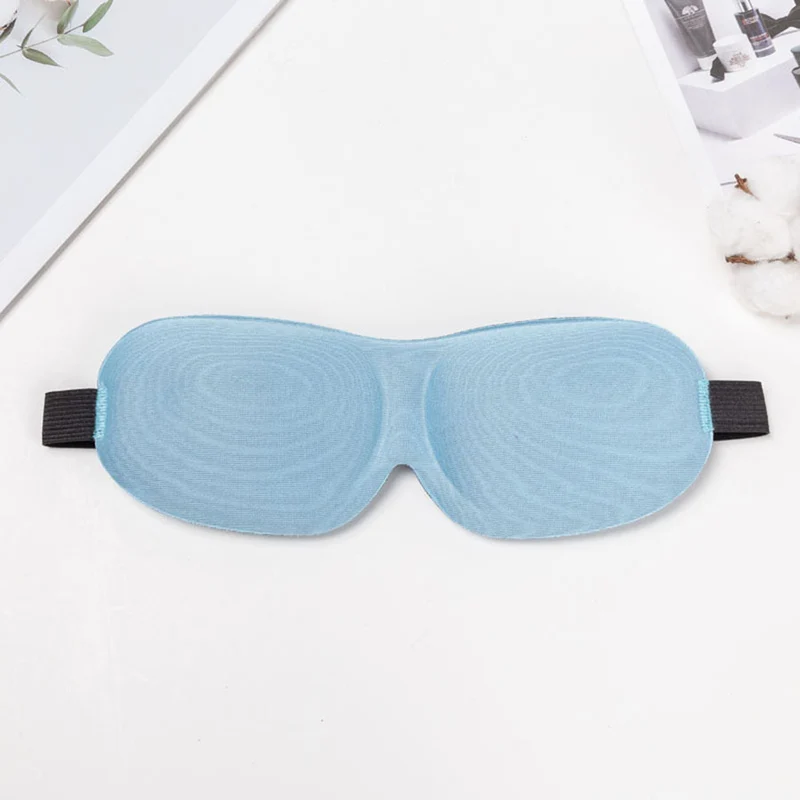 Skanto Unisex lichtblockierende Reisemaske mit thermoplastischer Nylonschale und breitem Komfortband Skanto