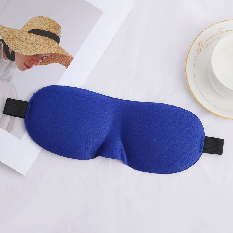 Skanto Unisex lichtblockierende Reisemaske mit thermoplastischer Nylonschale und breitem Komfortband Skanto