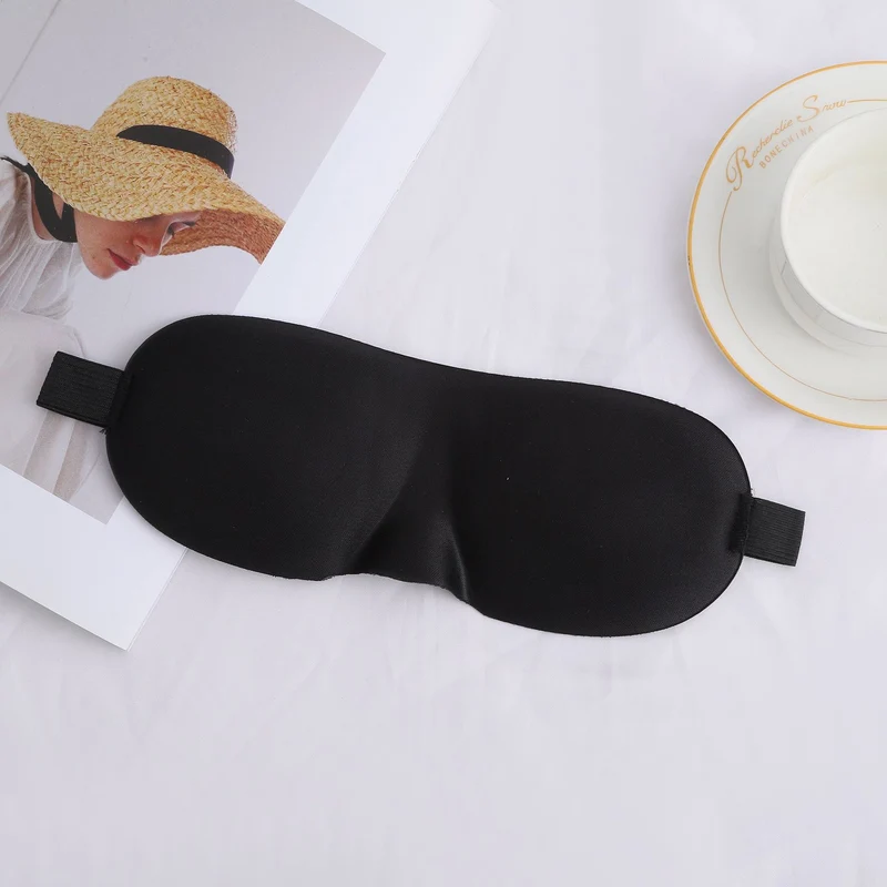 Skanto Unisex lichtblockierende Reisemaske mit thermoplastischer Nylonschale und breitem Komfortband Skanto