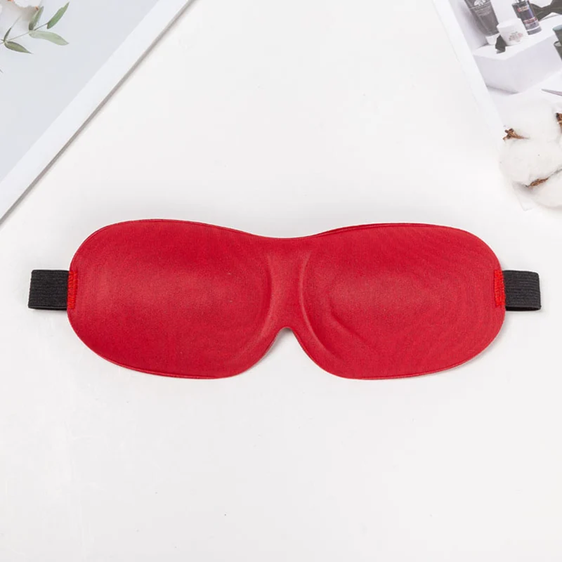 Skanto Unisex lichtblockierende Reisemaske mit thermoplastischer Nylonschale und breitem Komfortband Skanto