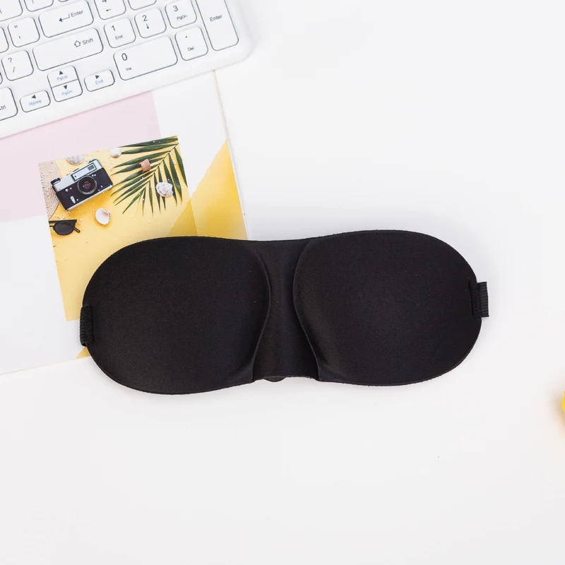 Skanto Unisex lichtblockierende Reisemaske mit thermoplastischer Nylonschale und breitem Komfortband Skanto