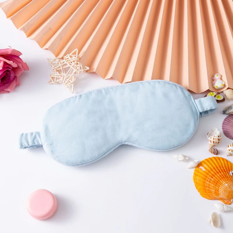 Unisex Ergonomische Schlafmaske mit weichem Baumwollfutter und verstellbarem Gummiband Skanto