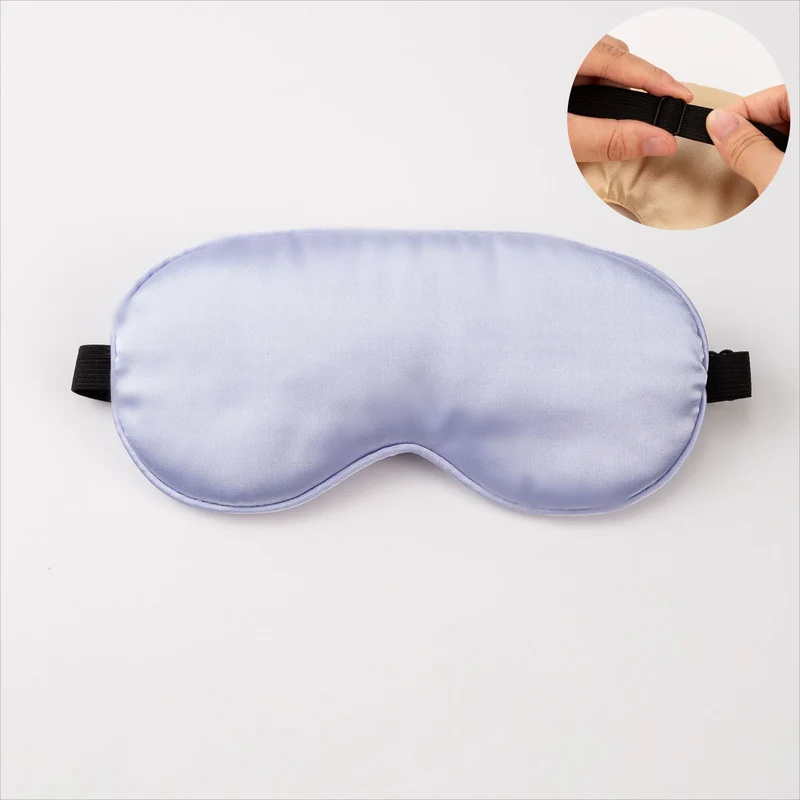 Unisex Nano Ergonomische Schlafmaske mit verstellbarem Gummiband und weicher Satin-Oberfläche Skanto