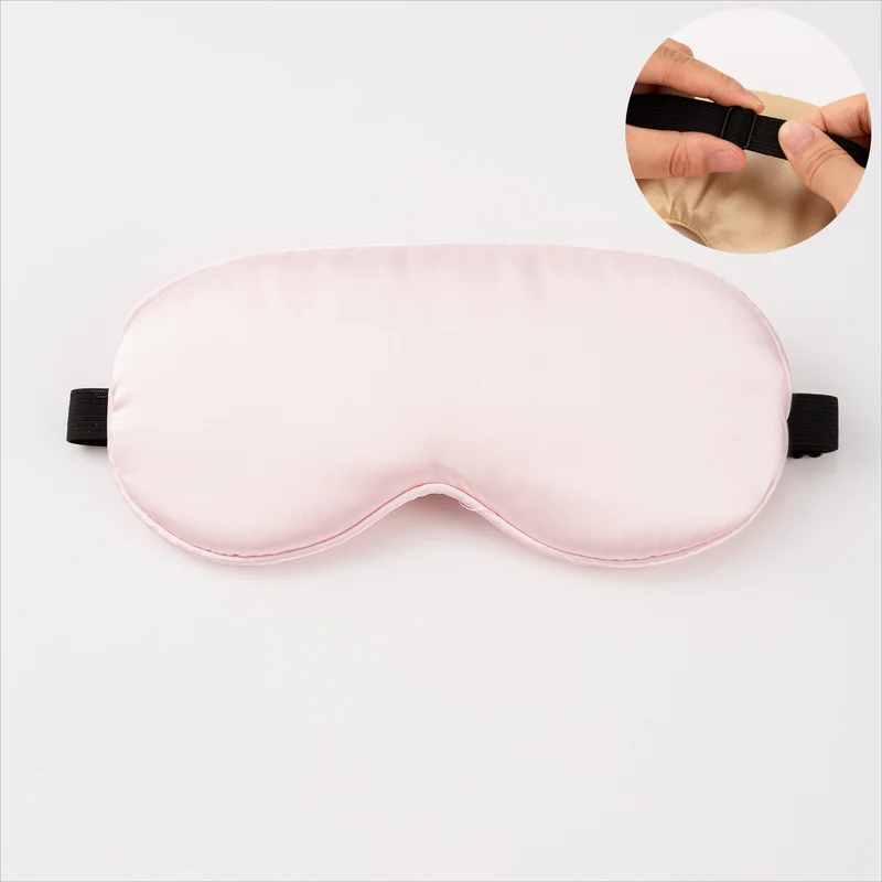 Unisex Nano Ergonomische Schlafmaske mit verstellbarem Gummiband und weicher Satin-Oberfläche Skanto