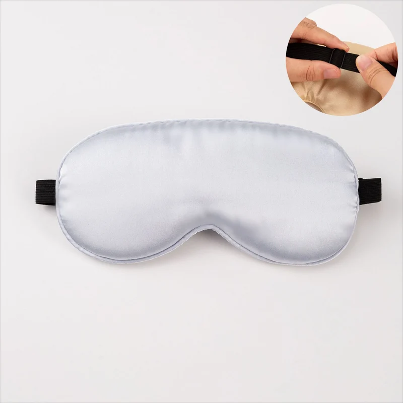 Unisex Nano Ergonomische Schlafmaske mit verstellbarem Gummiband und weicher Satin-Oberfläche Skanto