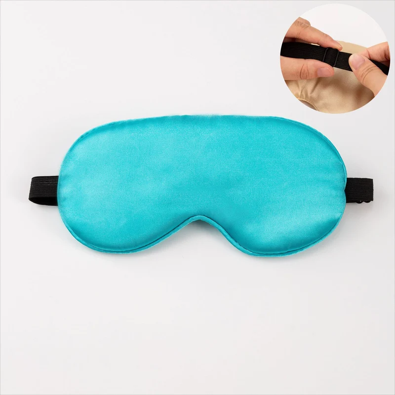 Unisex Nano Ergonomische Schlafmaske mit verstellbarem Gummiband und weicher Satin-Oberfläche Skanto