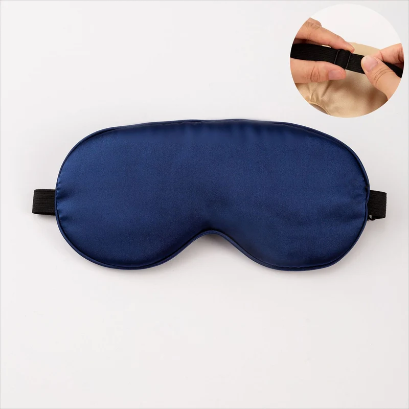 Unisex Nano Ergonomische Schlafmaske mit verstellbarem Gummiband und weicher Satin-Oberfläche Skanto