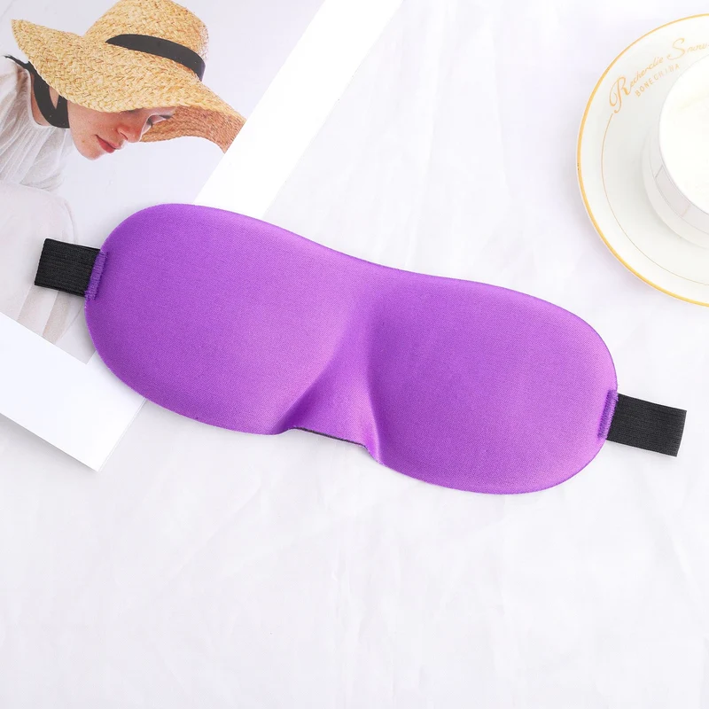 Unisex 3D-Kontur-Augenmaske mit Memory-Schaum, weichem Nasensteg und verstellbarem Komfortband Skanto
