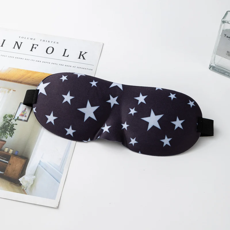 Unisex Skanto Anatomische Schlafmaske mit konturierten Augenmuscheln, leichtem Schaumstoffkern und elastischem Komfortband Skanto