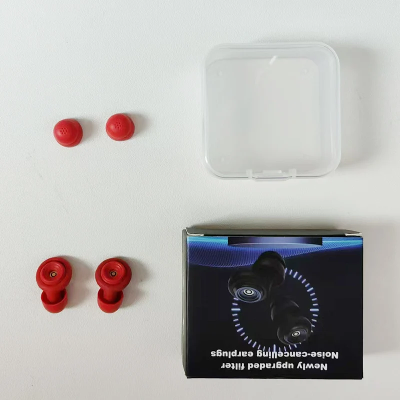 Schaumstoff-Ohrstöpsel zum Schlafen, 4er-Pack