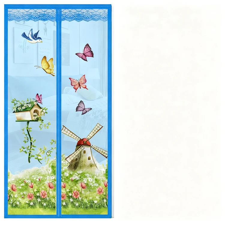 Magnetische Fliegengitter-Türvorhang