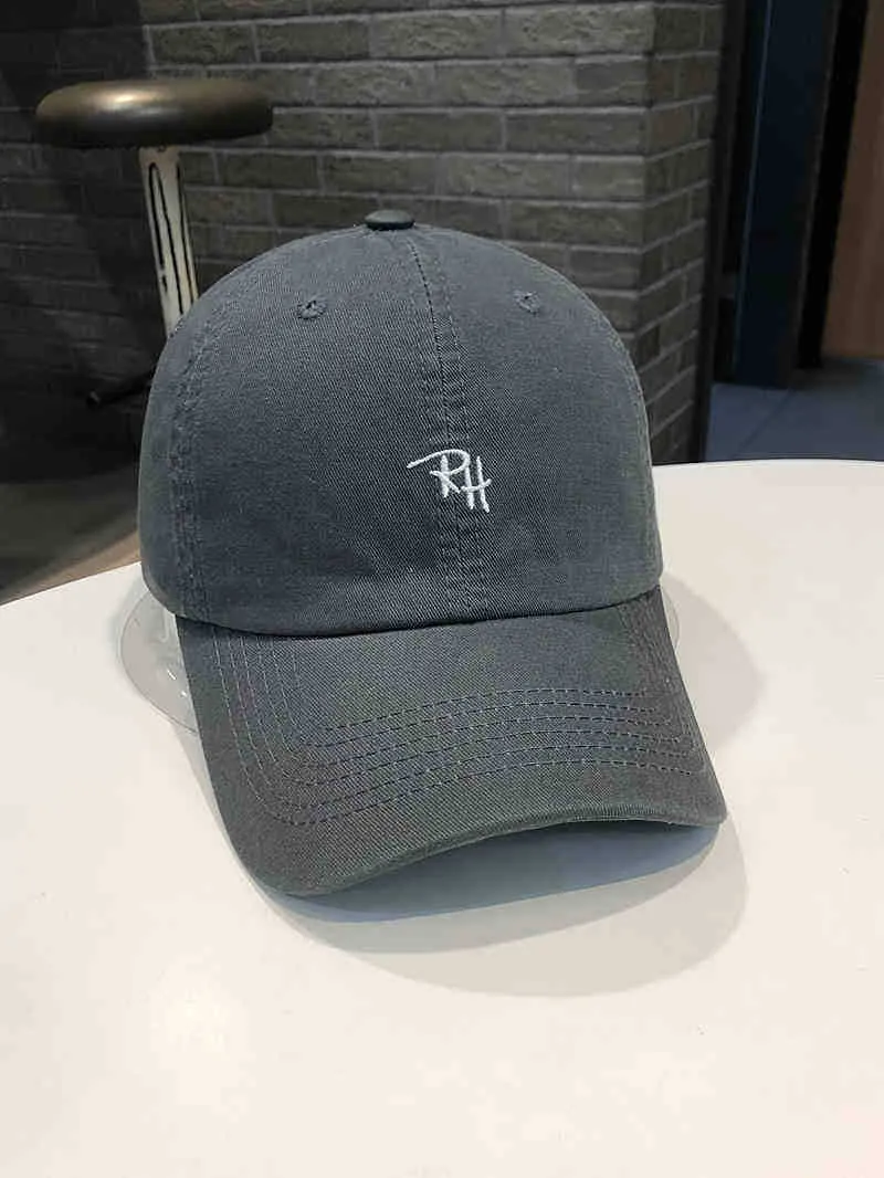 Herren Lässige Verstellbare Denim Baseball Cap Skanto