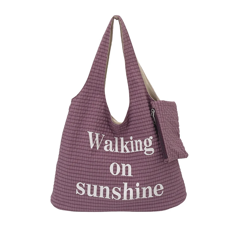 Große Kapazität Leichte Schultertasche