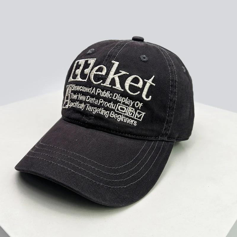 Verstellbare Statement-Baseballkappe für Herren Skanto