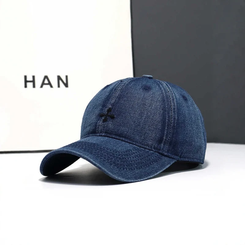 Verstellbare Denim-Kappe für Herren Skanto