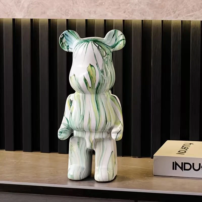 Abstrakte Kunst Bärenfigur für die Hausdekoration
