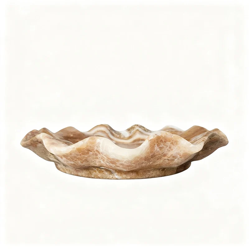 Marmor-Tablett, Naturstein, modern