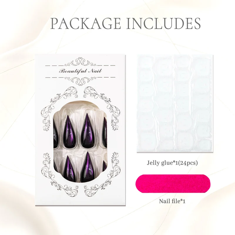 Stiletto Press-On Nagelset