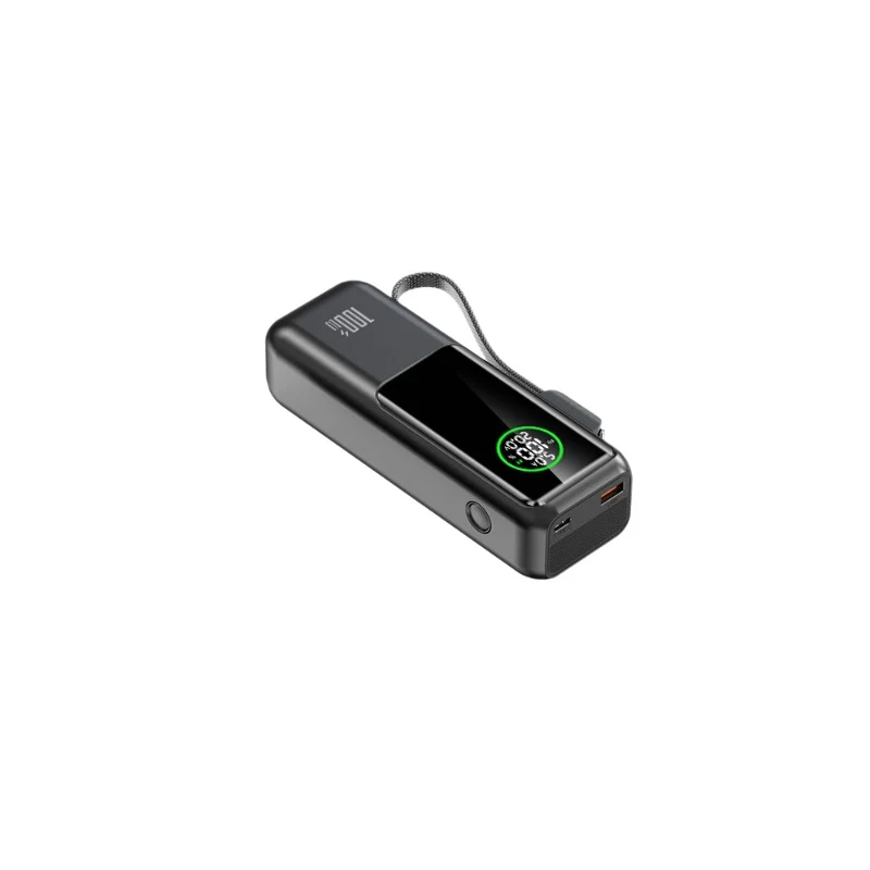 Hochleistungs-Powerbank mit digitalem LED-Display und Schnellladefunktion Skanto