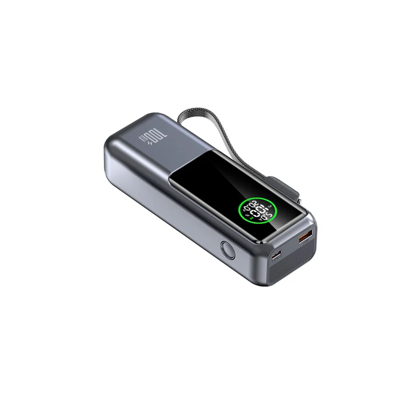 Hochleistungs-Powerbank mit digitalem LED-Display und Schnellladefunktion Skanto