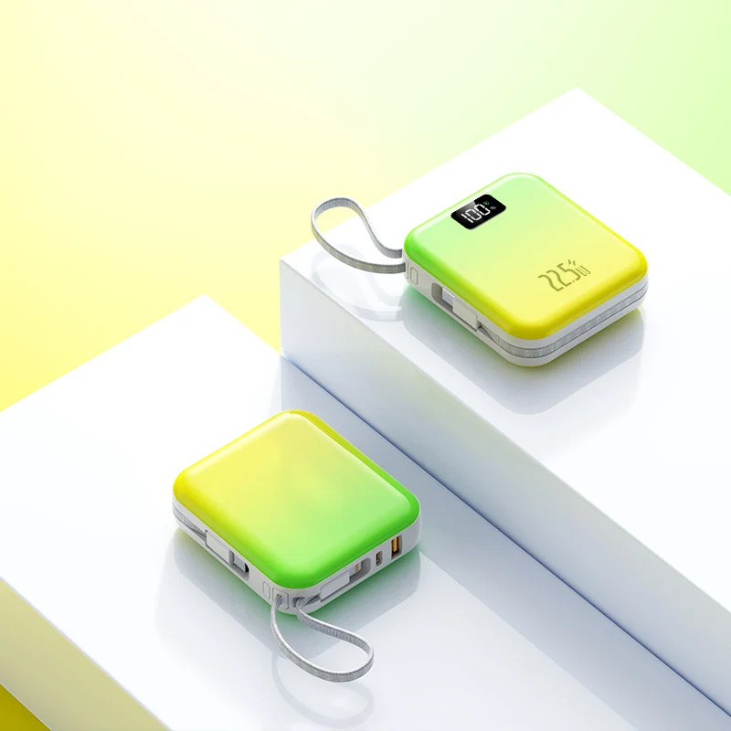 Tragbare Powerbank mit Digitalanzeige Skanto