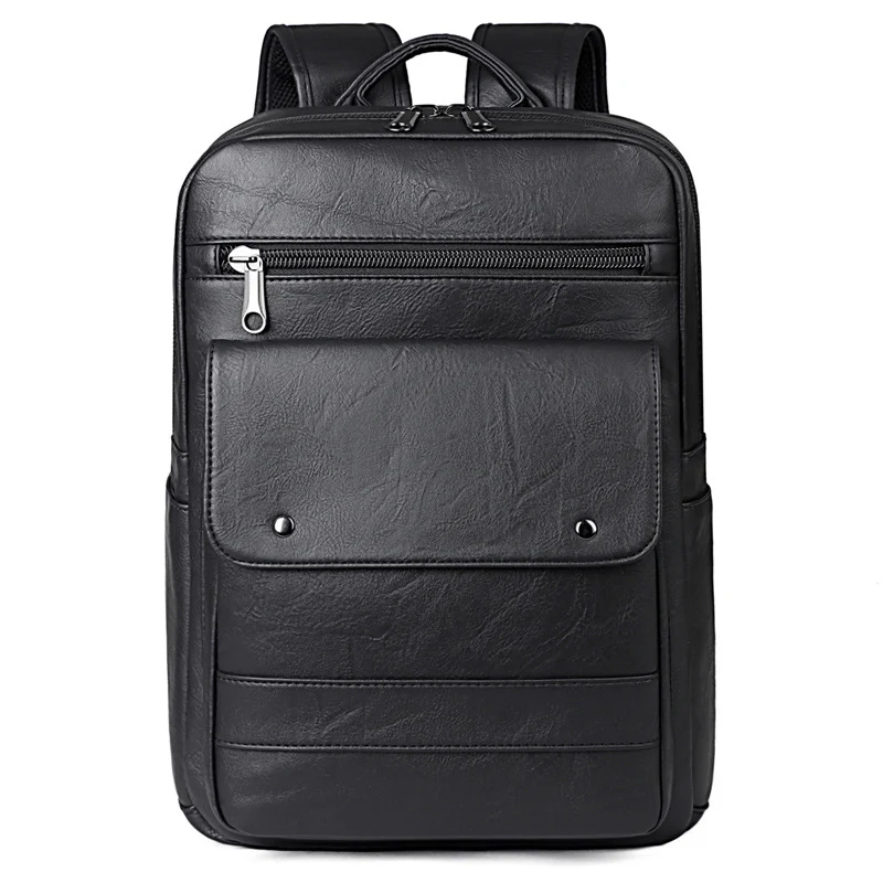 Hochwertiger Kunstleder-Rucksack mit viel Stauraum und ergonomischem Design Skanto
