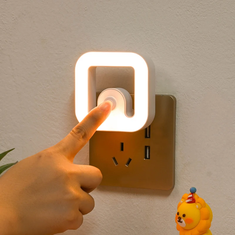 LED-Nachtlicht mit 3-Stufen-Helligkeitsregelung