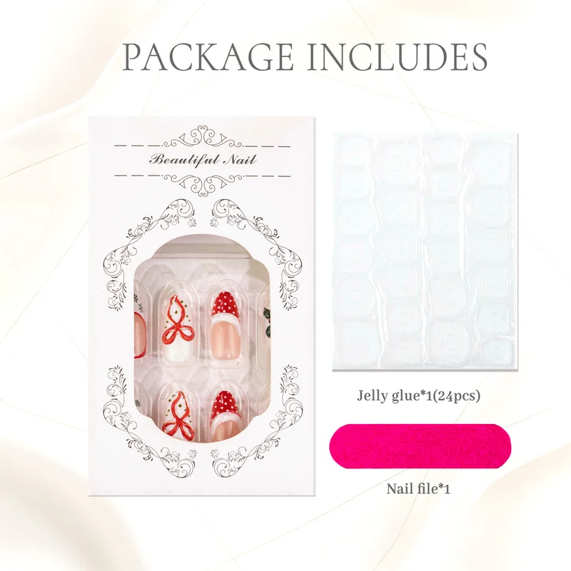 Künstlerisch Themen Press-On Nagel Set