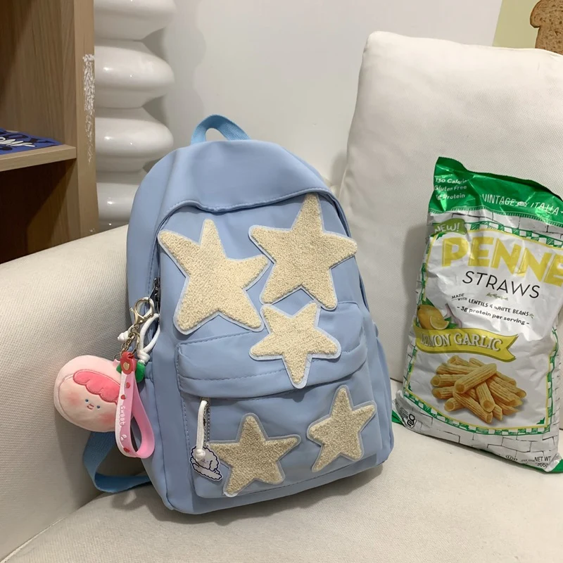 Stern-verzierte lässige Rucksack