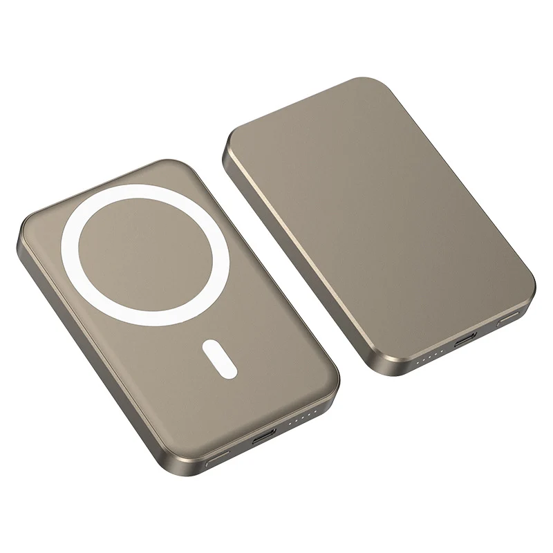Magnetische Qi Powerbank mit Schnellladefunktion Skanto