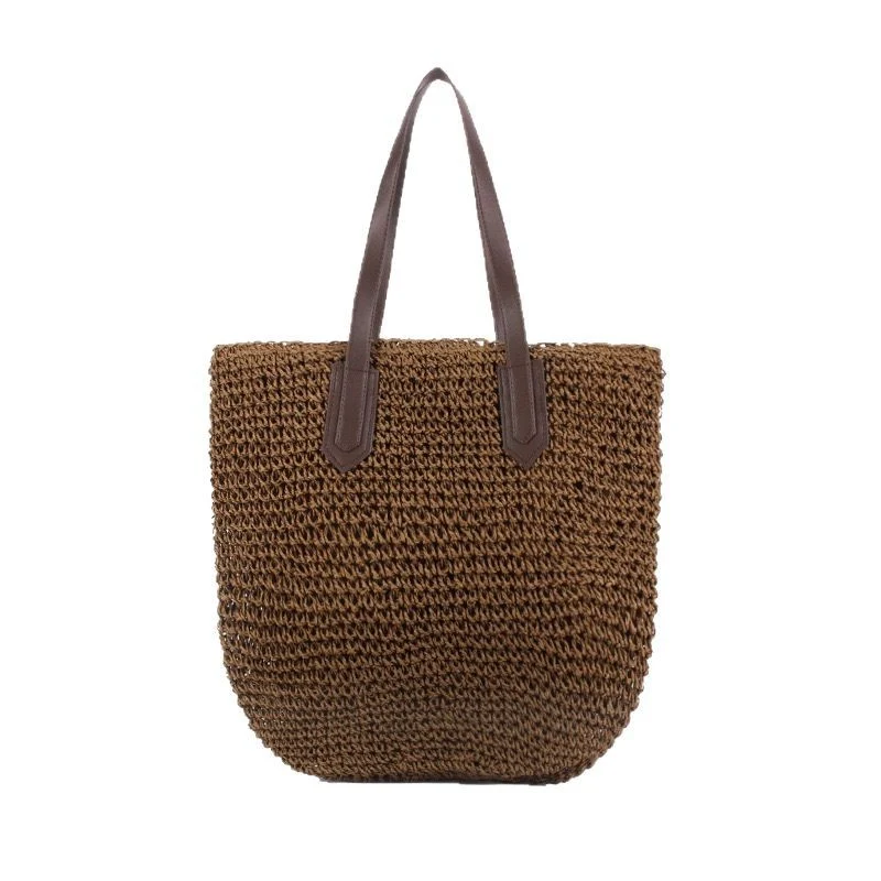 Strandtasche mit robusten Ledergriffen Skanto