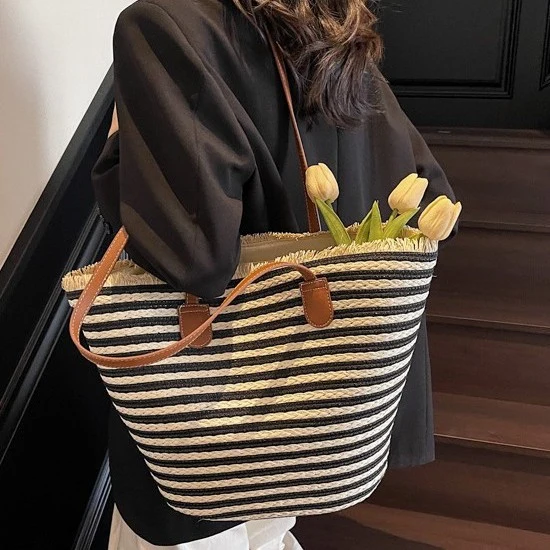 Strandtasche mit einzigartigem Flechtdesign Skanto