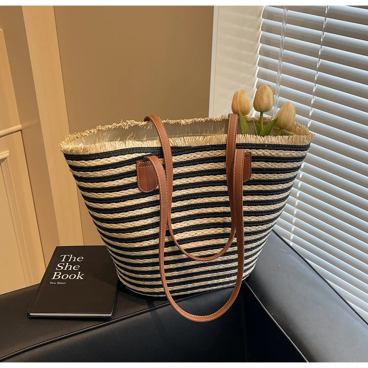 Strandtasche mit einzigartigem Flechtdesign Skanto