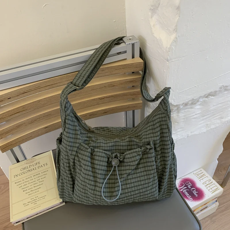 Lässige gesteppt Schultertasche