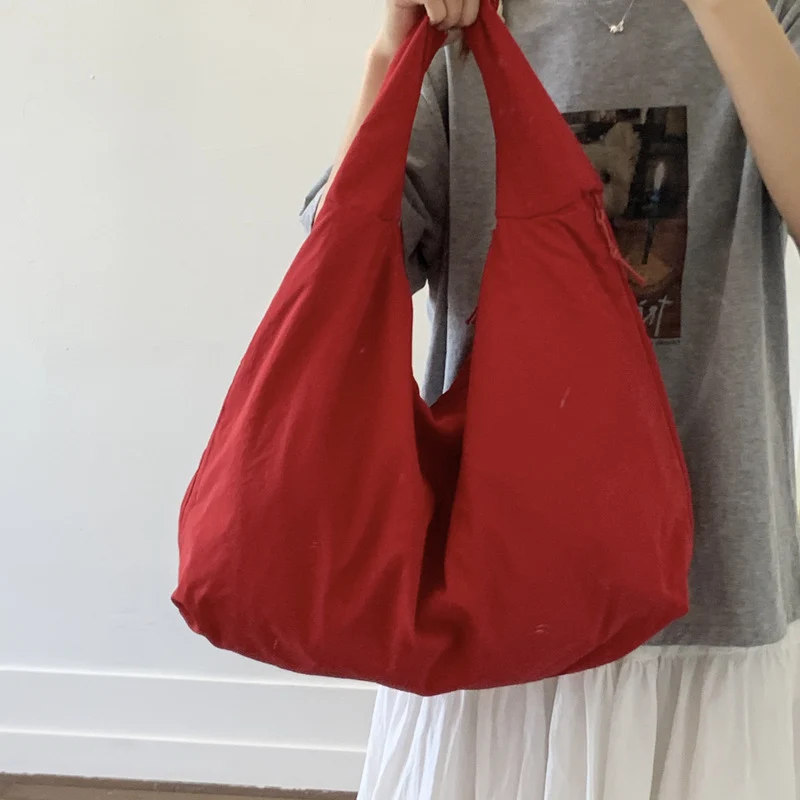 Lässige Übergroße Schultertasche