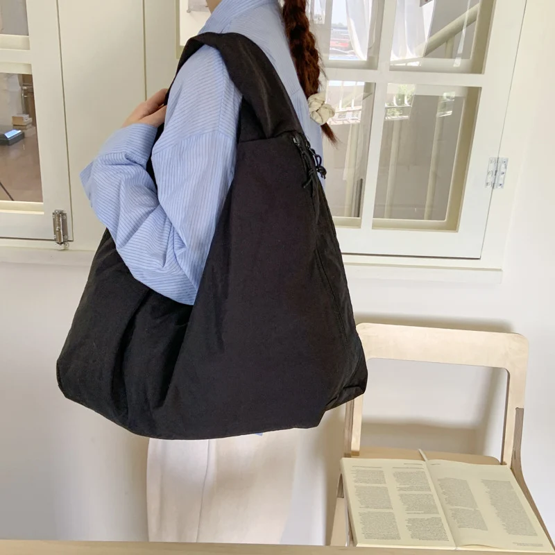 Lässige Übergroße Schultertasche