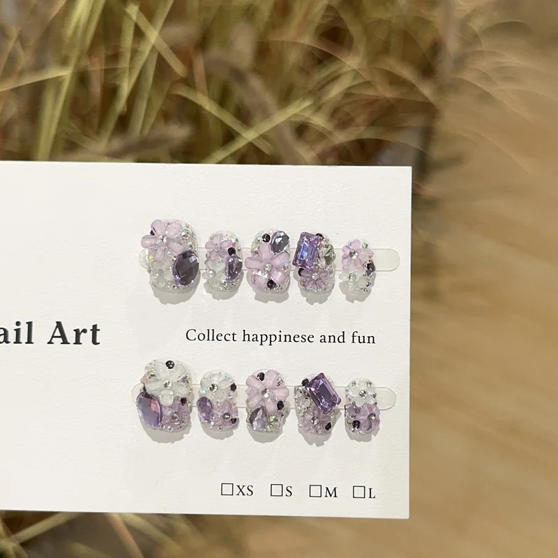 Dekorativer Harz-Nagelkunst-Set