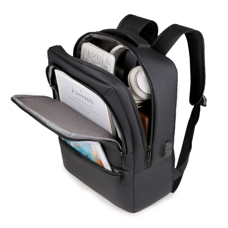 Geräumiger Laptop-Rucksack mit organisiertem Innenfach Skanto
