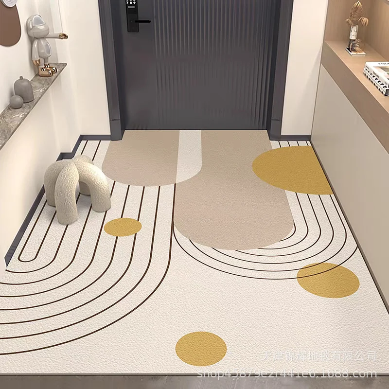 Abstrakter geometrischer gemusterter Bereichsteppich