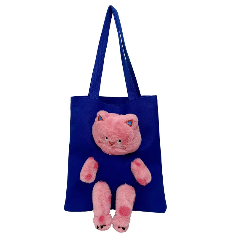 Niedliche Plüsch Begleiter Tote Bag