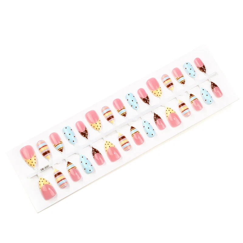 Glamorous Press-On Nagelkunst Set