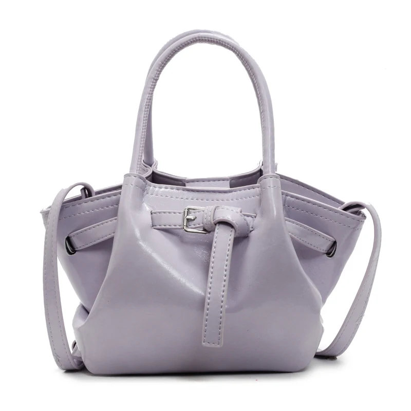 Strukturierte Mini-Handtasche