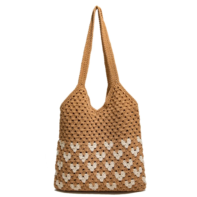 Nachhaltige und handgefertigte Makramee Crossbody Bag Skanto