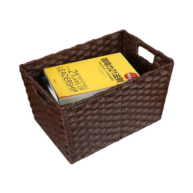 Stilvolle Aufbewahrungsbox mit dekorativem Stoffeinsatz Skanto