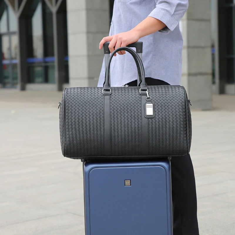 Premium Woven Travel Duffel Brehn