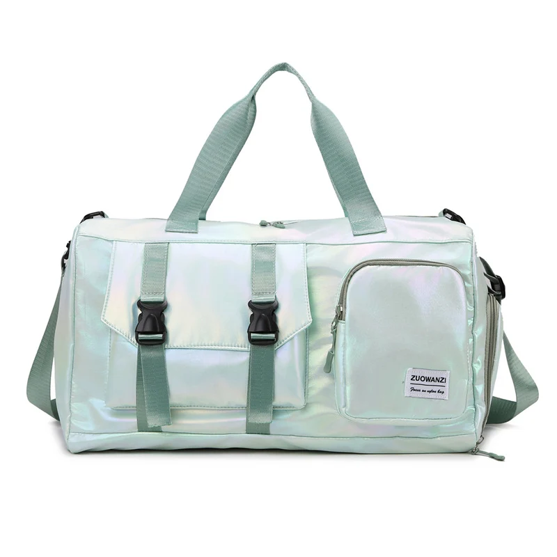 Iridescent Multi-Pocket Reis Duffel Tasche Brehn