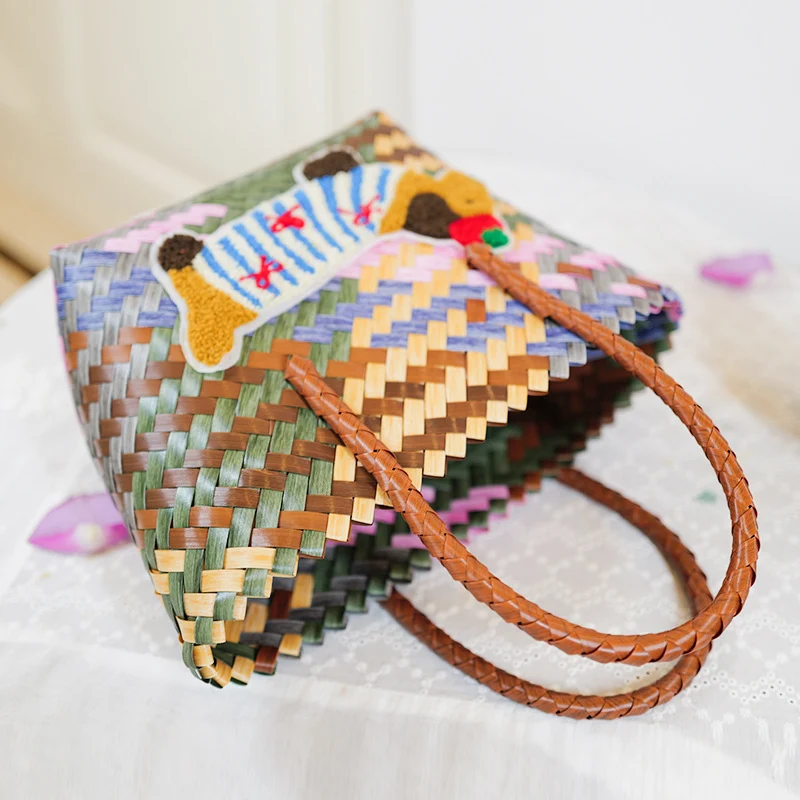 Handgewebte Strandtasche Skanto