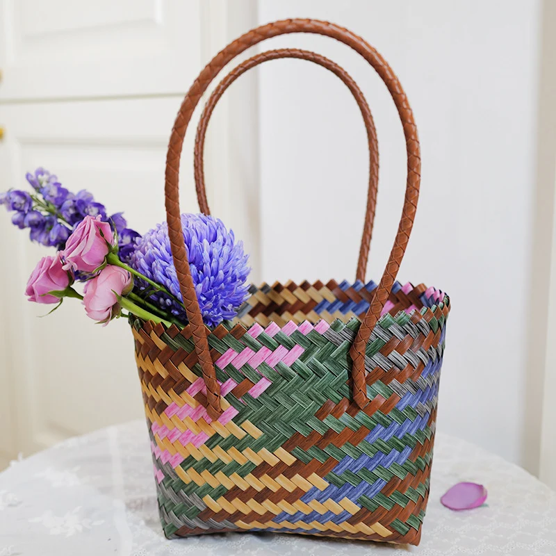 Handgewebte Strandtasche Skanto