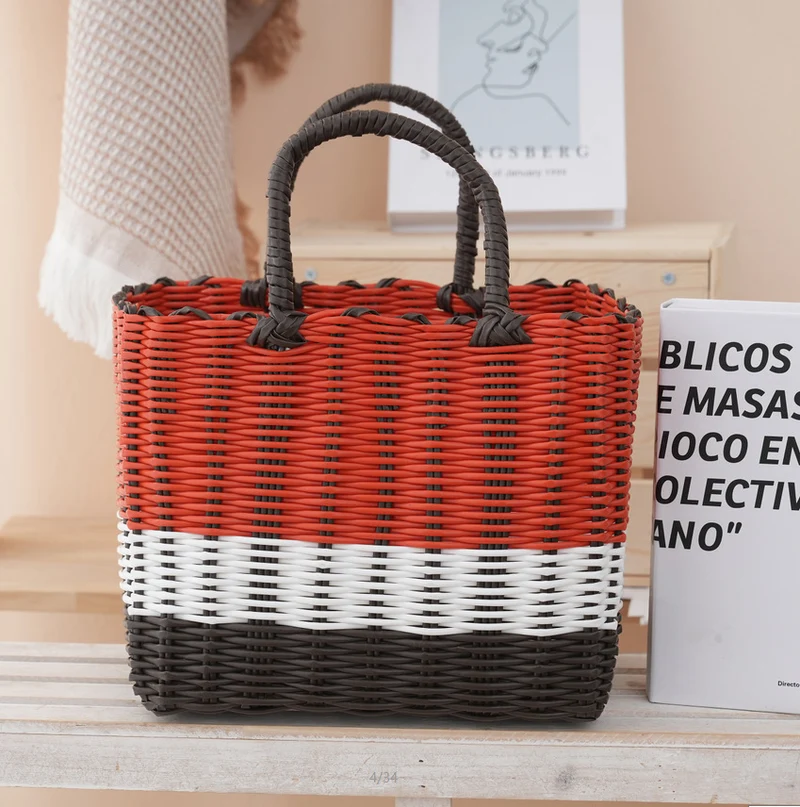 Handgemachte Korbtasche mit stilvollem Design Skanto